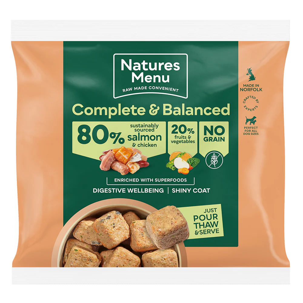 NM Chicken & Salmon 80/20 Nuggets 1kg