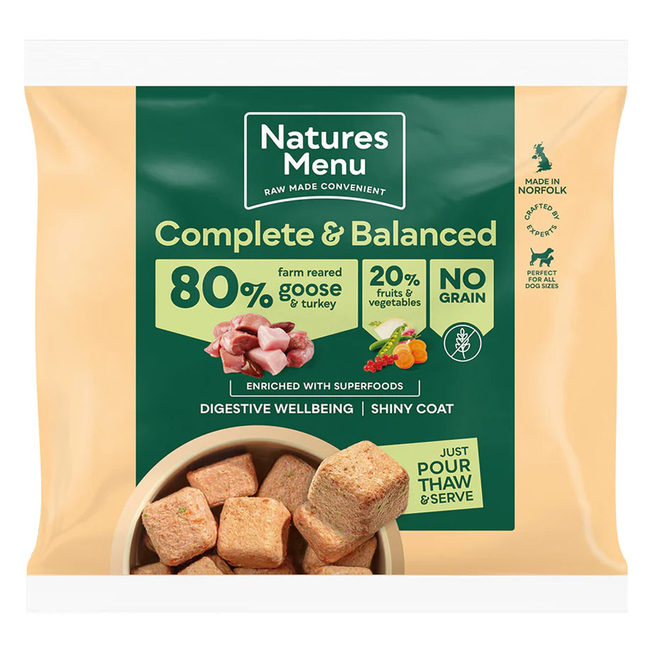 NM Turkey & Goose Nuggets 80/20 1kg