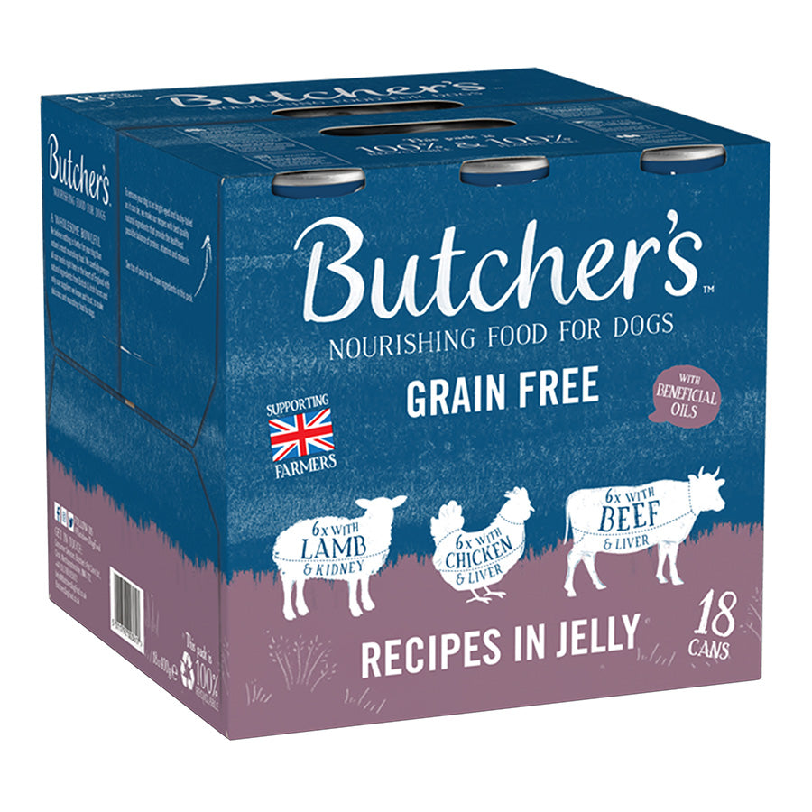 Butchers Recipes in Jelly - 18 pack
