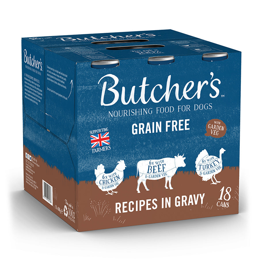 Butchers Recipes in Gravy - 18 pack