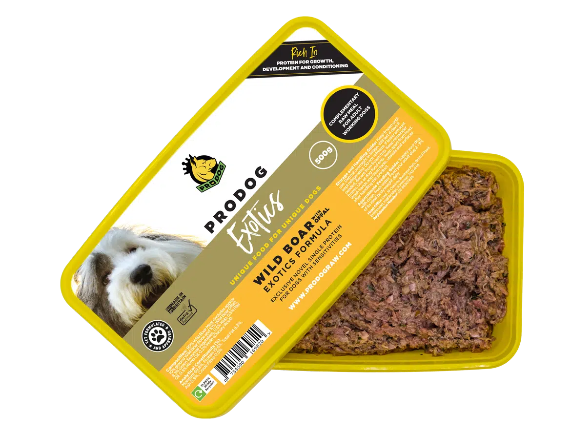 ProDog Exotic Wild Boar with Offal 500g