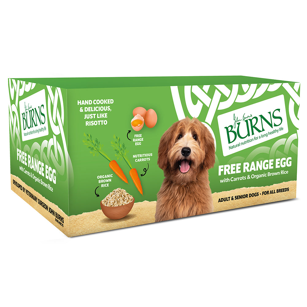 Burns Wet Food Egg & Brown Rice 1 x 395g