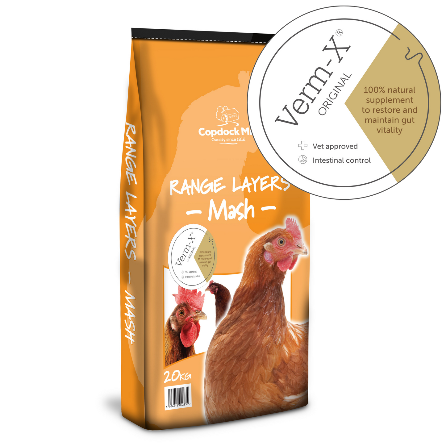 Copdock Mill Verm X Layer Pellets 20kg