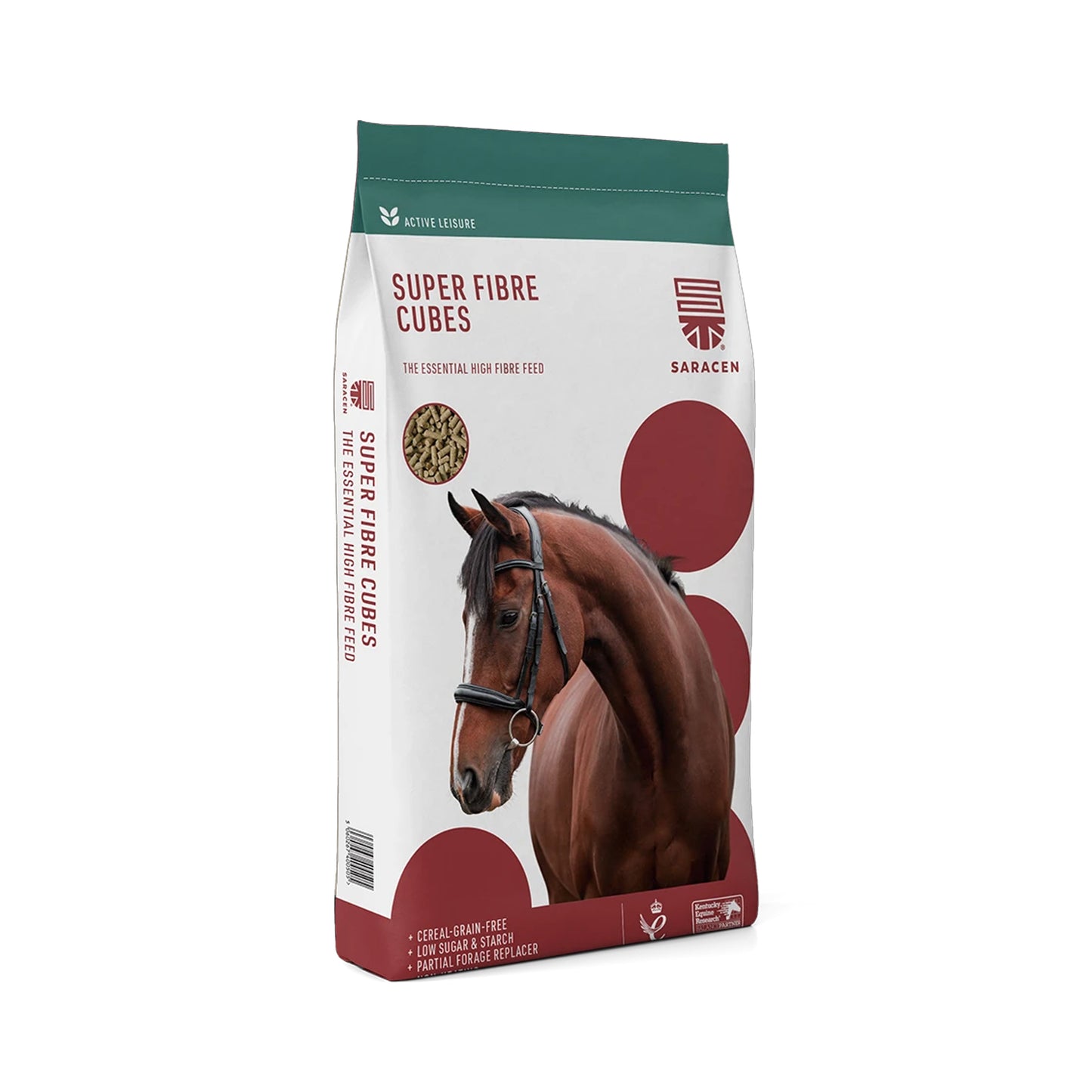 Saracen super fibre fibre cubes