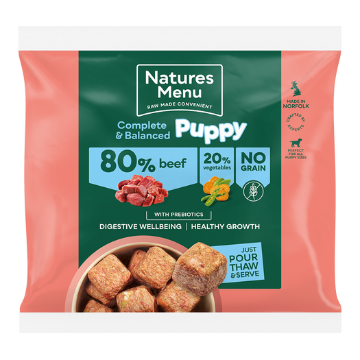 NM Puppy Nuggets Beef 80/20 1kg
