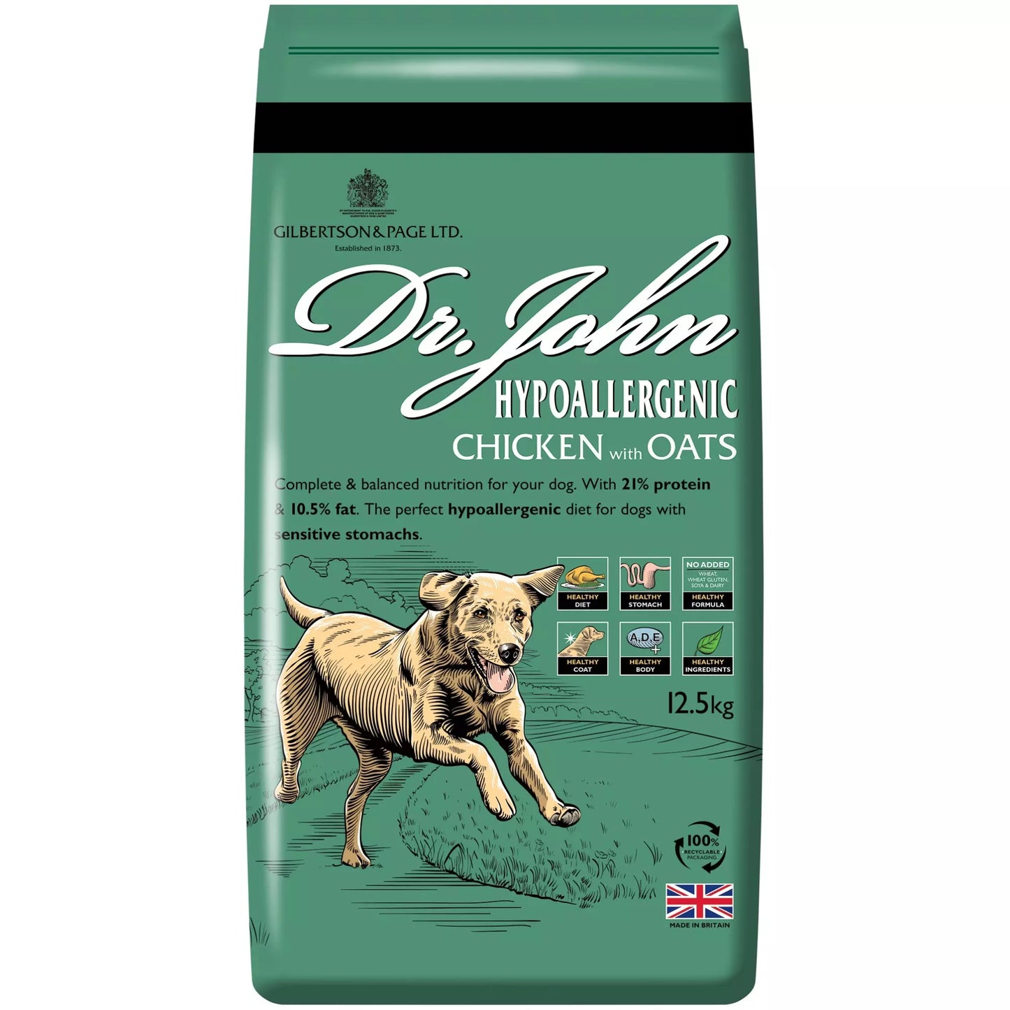 Dr. John Hypoallergenic Chicken with Oats