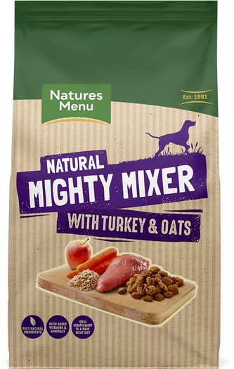 NM Mighty Mixer With Turkey & Oats