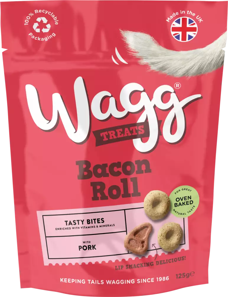 Wagg Bacon Roll Tasty Bites