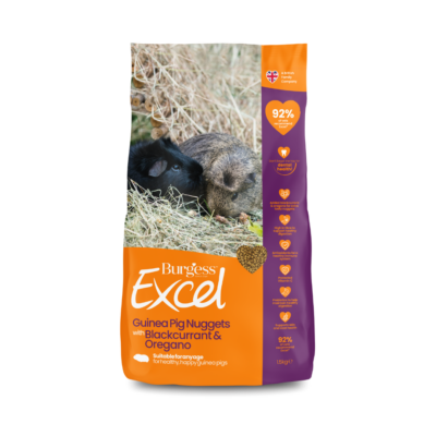 Excel Guinea Pig Nuggets with Blackcurrant & Oregano 10kg