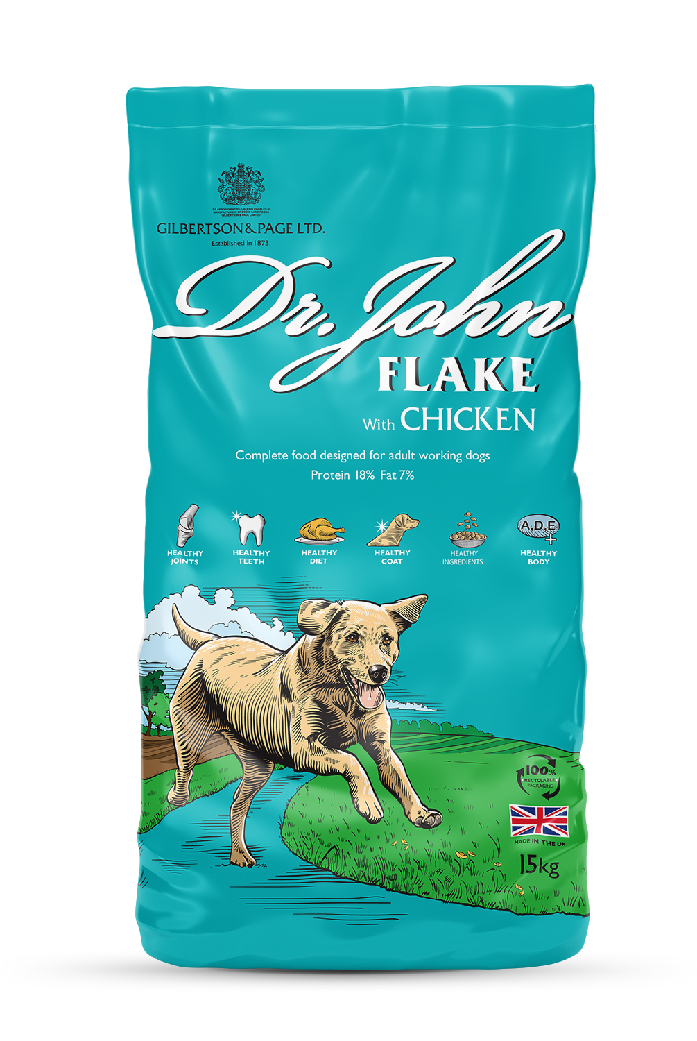 Dr John flake with chicken