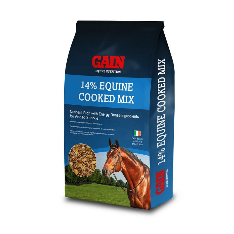 Gain 14% cooked mix