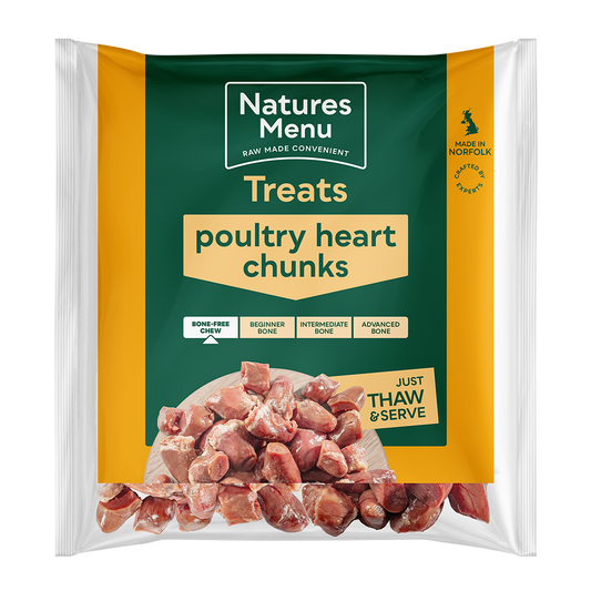 NM Poultry Heart Chunks 1kg