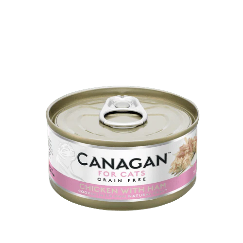 canagan cat tin chicken + ham