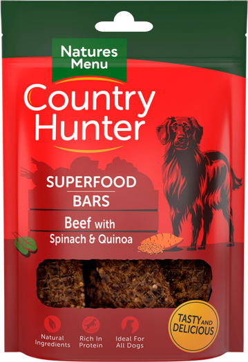 Country Hunter Beef, Spinach & Quinoa Superfood Bars