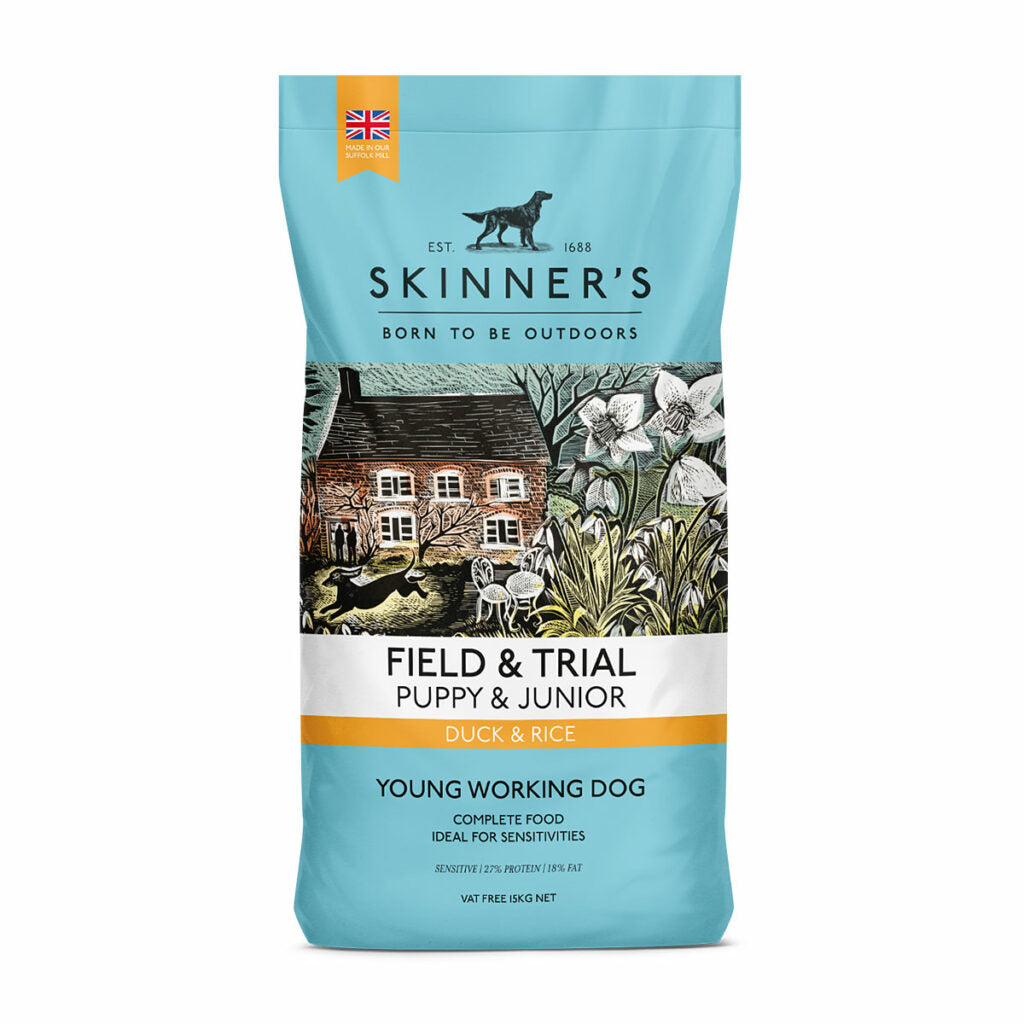 Skinners puppy/junior duck & rice