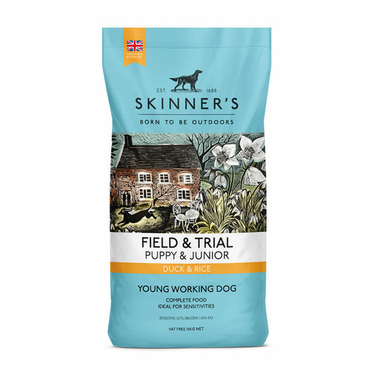 Skinners puppy/junior duck & rice